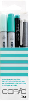 COPIC ciao Doodle 4er Set Turquoise (22075643)