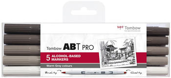 Tombow Abt Pro 5er Set Warm Grey Colors