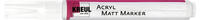Kreul 46231, Kreul Acryl Matt Marker medium (1x) (46231)