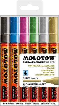 MOLOTOW One4All HS Metallic Marker Set 6er