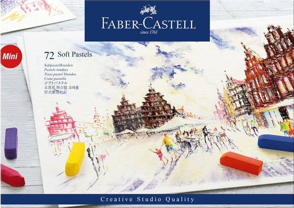 Faber-Castell Softpastellkreiden Mini 72er Set