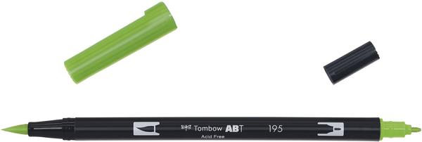 Tombow Dual Brush Pen Abt light green