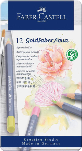 Faber-Castell 12 Goldfaber Aqua