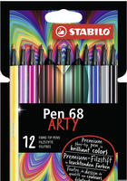 STABILO 6812-1-20, STABILO Pen 68 12er Kartonetui Arty (12x) (6812-1-20)