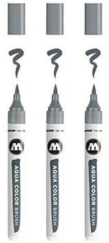 MOLOTOW Color Brush Aqua 1-2 mm kaltgrau 01 (MO727230)