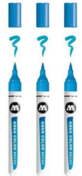 MOLOTOW Color Brush Aqua 1-2mm cyan (MO727212)