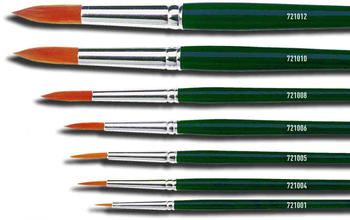 C. Kreul Haarpinsel Hobby Line BASIC rund (Nylon) Größe 1