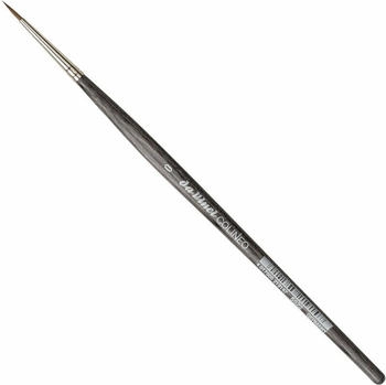daVinci VA-5522_0 - COLINEO Aquarellpinsel rund Stiele aus Hi-tech Multicolor Schichtholz Größe 0 Serie 5522