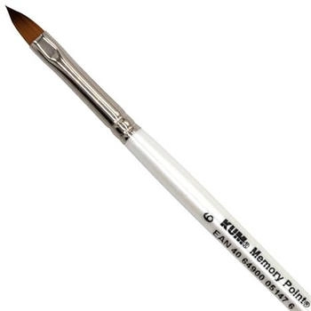 KUM Pinsel Memory Point Brush Holz Cat-Tongue Größe 6