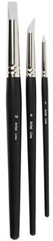 Creativ Company Artist Line Pinsel L 19-25 cm B 6+10+15 mm Flach rund 3 Stk.
