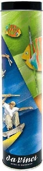 Da Vinci Pinsel 5410 Fit Synthetics Synthetikpinsel flach und rund 6 Stück