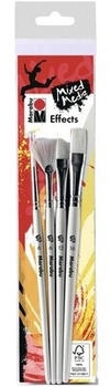 Marabu Künstlerpinsel Effects Pinsel-Set 4-teilig