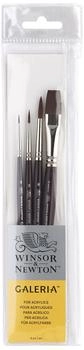 Winsor & Newton Pinsel Galeria Brush Short Handle 4er Pack