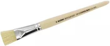 KUM Borstenpinsel Holz Größe 20 Packung mit 12 Stk.