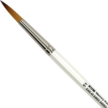 KUM 12 x Pinsel Memory Point Brush Holz Rundspitze Größe 11