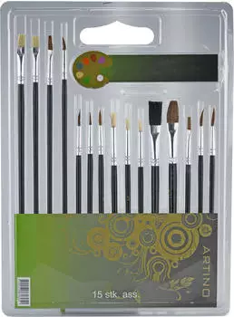 Winsor & Newton Pinsel Penselst i blister 15ass.