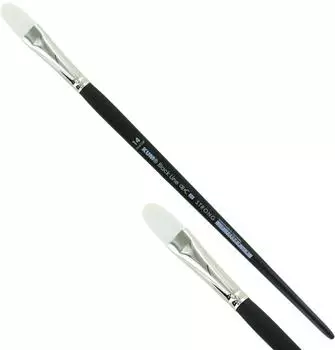 KUM Künstlerpinsel Black Line Brush oval cat Gr. 14