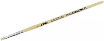 KUM 12 x Kum Borstenpinsel Holz Gr&ouml;&szlig;e 2