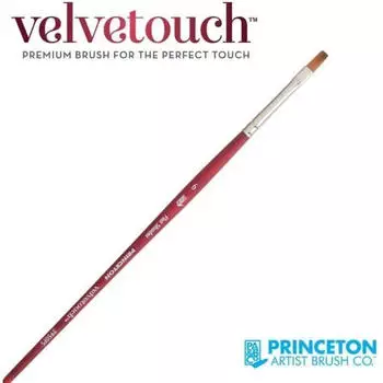 Princeton Velvetouch Serie P3950 Schattierer flach Gr. 4, kurzstielig (P3950FS4)