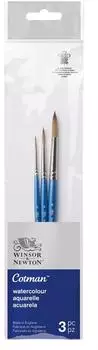 Winsor & Newton Cotman Aquarell Synthetikhaar Rundpinsel-Set (5390607)