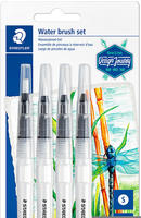 Water brush set 4pcs blister