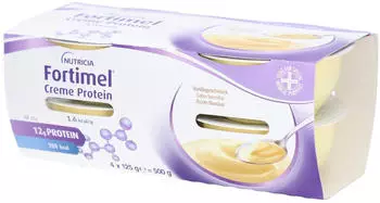 Nutricia Fortimel Creme Protein Vanille 4X125 g