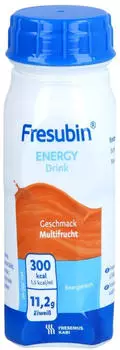 Avitamed Fresubin Energy Drink Multifrucht Trinkflasche 4x200 ml