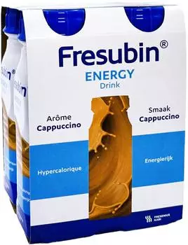 Fresenius Fresubin Energy Drink Cappuccino Flakon 4x200ml
