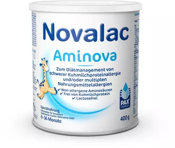Engelhard Arzneimittel NOVALAC Aminova Spezialnahrung 0-36 Monate 400 g