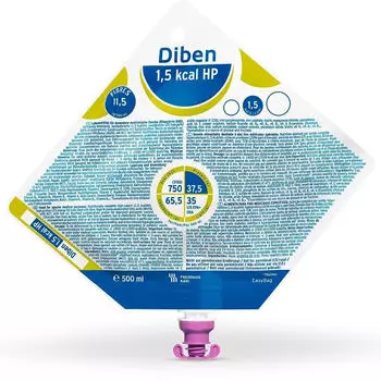 Fresenius Diben 1.5 kcal HP fl&uuml;ssig 15x500 ml
