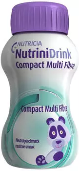 Nutricia Nutrinidrink Compact MultiFibre Neutral 4x125 ml Fl&uuml;ssigkeit