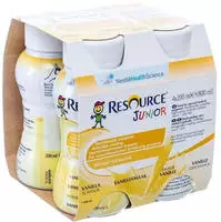 Resource Junior Vanillegeschmack 4X200 ml