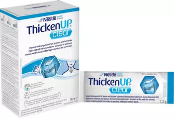 Nestlé Nutrition ThickenUP Clear Instant Verdickungsmittel Lebensmittel Und Getränke 24x1,2g