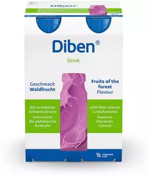 Fresenius Diben Drink Waldfrucht 1.5 kcl/ml 4x200 ml