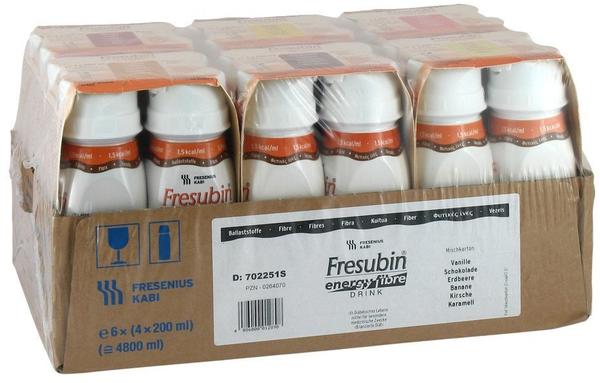 Fresenius Fresubin Energy Fibre Drink Mischkarton (6 x 4 x 200 ml)