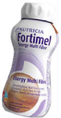 Nutricia Fortimel Energy Multi Fibre Erdbeergeschmack (8 x 4 x 200 ml)