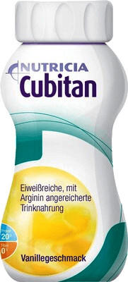 Nutricia Cubitan Vanillegeschmack Trinkflasche (4 x 200 ml)