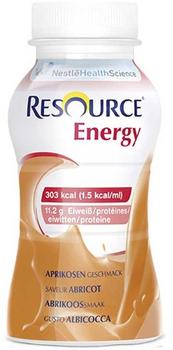 Nestlé Nutrition Resource energy Aprikose Flüssigkeit (6 x 4 x 200 ml)
