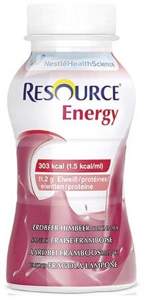 Nestlé Nutrition Resource energy Erdbeer/Himbeer (6 x 4 x 200 ml)