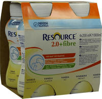 Resource 2.0 + fibre Vanille 4X200 ml