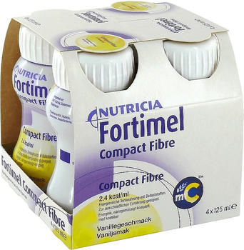 Nutricia Fortimel Compact Fibre Vanille (4 x 125 ml)