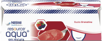 Nestlé Nutrition Resource Aqua+ Gel Grenadine (4x125g)