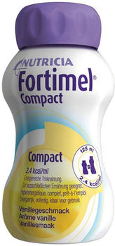 Nutricia Fortimel Compact 2.4 Vanille (4 x 125ml)