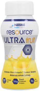 Nestl&eacute; Resource Ultra fruit Anana (4x200ml)