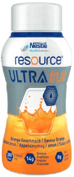 Nestlé Nutrition Resource Ultra fruit Orange (4x200ml)