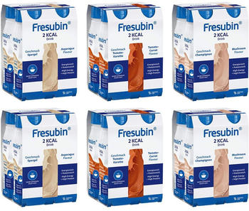 Fresenius Fresubin 2kcal Drink Mischkarton Trinkflasche Herzhaft (24x200ml)