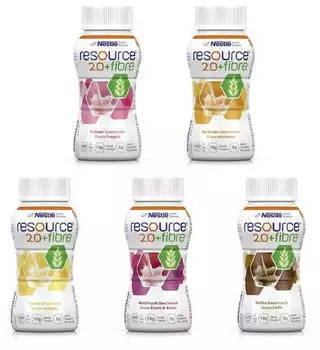 Nestlé Nutrition Resource 2.0 Fibre Mischkarton (6 x 4 x 200 ml)