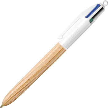 BIC 4 Colours Wood Style mehrfarbig (508964)