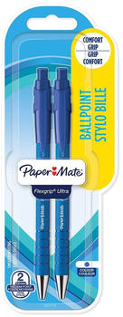 Paper-Mate Flexgrip Ultra RT M 2er blau Blister (Blue blau) (2027754)