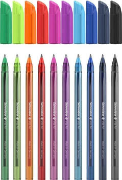 Schneider 10 Kugelschreiber Vizz M farbsortiert Schreibfarbe (102290)